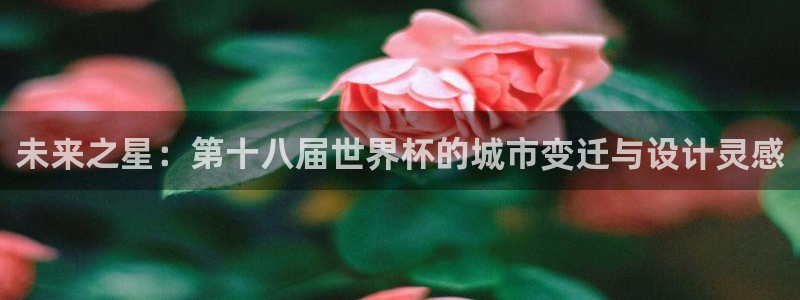 欧洲世界杯预选赛赛程：未来之星：第十八届世界杯的城市变迁与设计灵感