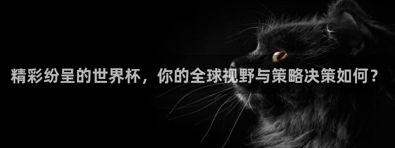 2026世界杯亚洲区预选赛赛程：精彩纷呈的世界杯，你的全球视野与策略决策如何？